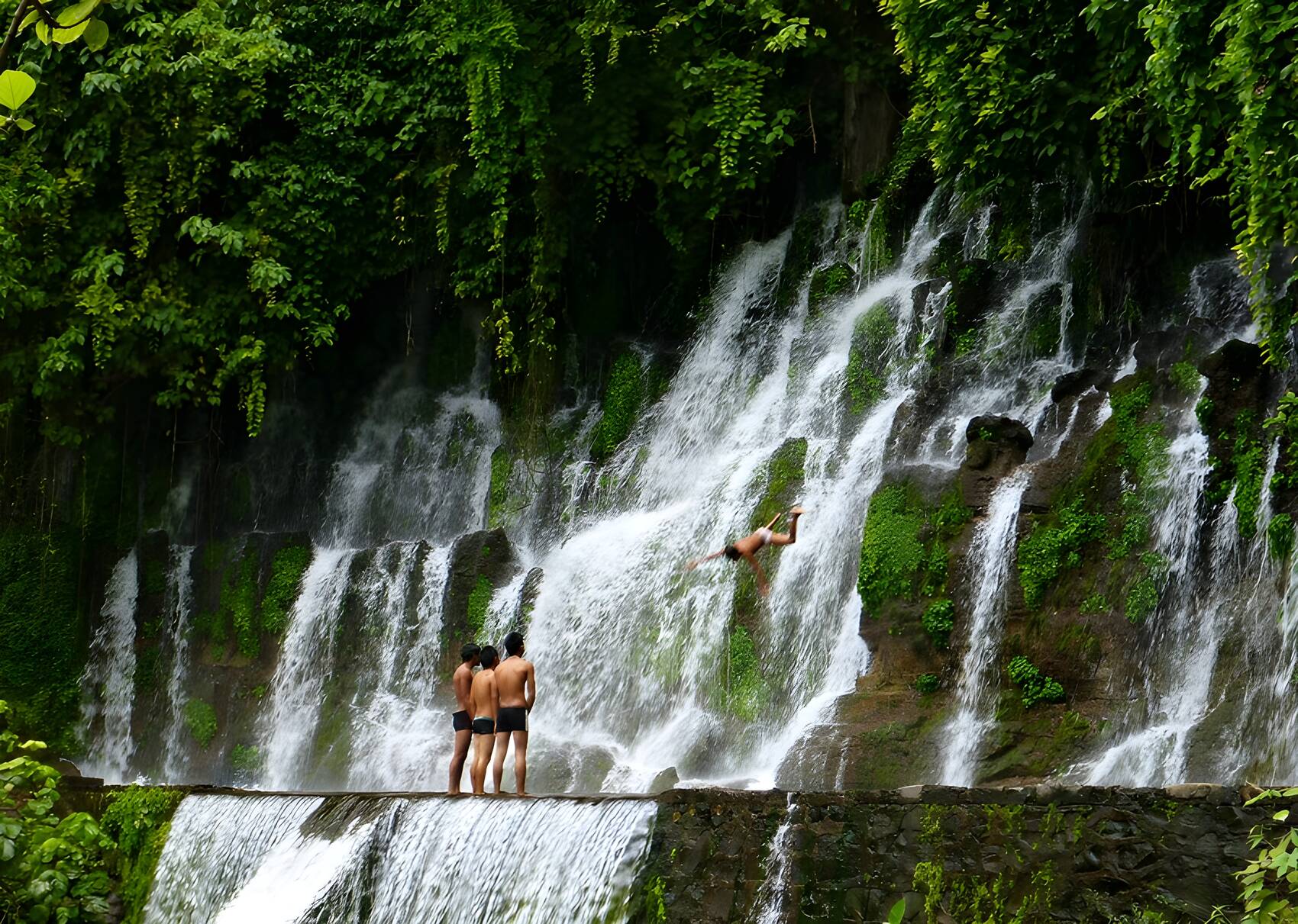 Vista del Parque Recreativo Los Chorros